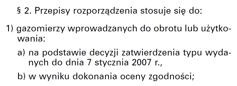 Prawna kontrola metrologiczna Rozporządzenie Ministra Gospodarki z dnia 28 grudnia 2007 r.