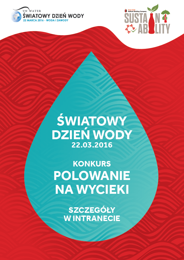 Światowy Dzień Wody 22 Marca 2016 Konkurs ogólnopolski Polowanie na wycieki