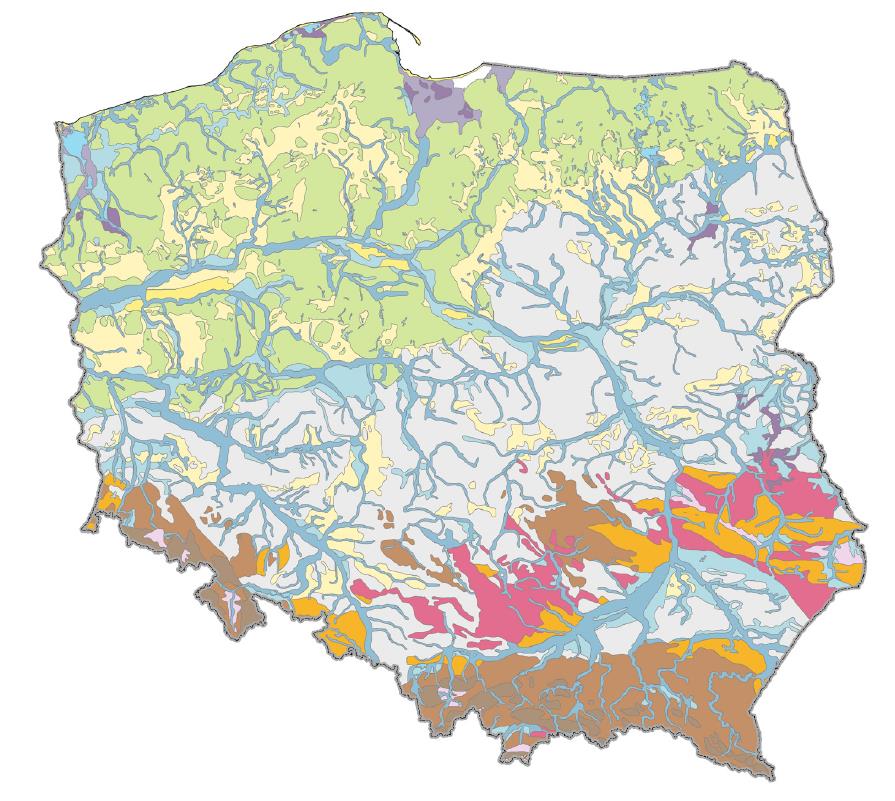 Regionalizacja przyrodniczo-leśna na tle innych podziałów