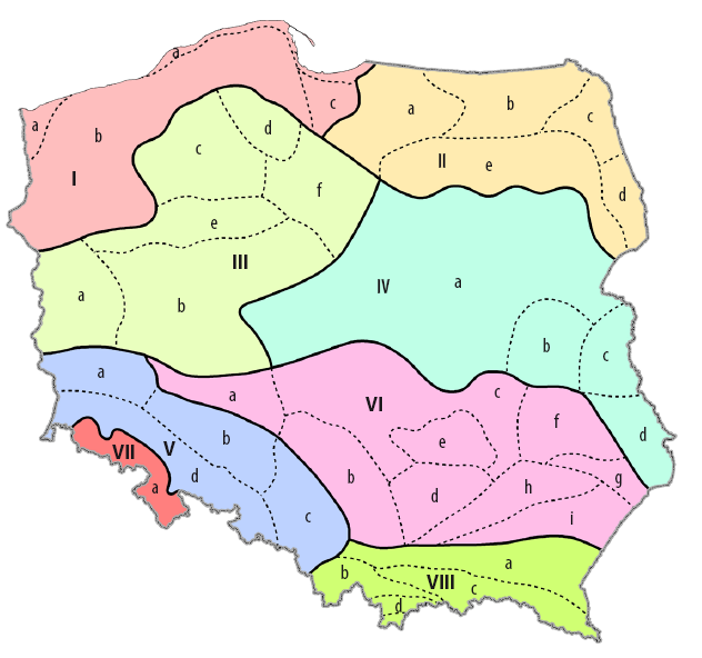 Regionalizacja przyrodniczo-leśna