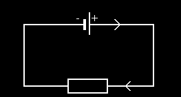 Kierunek prądu elektrycznego Na schematach elektrycznych przedstawia się tzw.