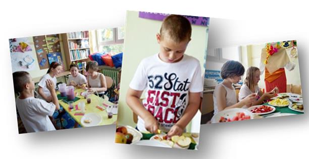 Działania podejmowane w ramach programu ukierunkowane są na pomoc socjalną i edukację.