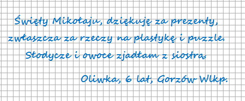 Program pomocy Orszaki Mikołajowe Fundacja realizuje od czterech lat, dzięki programowi przekazanych zostało ponad 3 000 prezentów dla dzieci z placówek opiekuńczo-wychowawczych w całym kraju.
