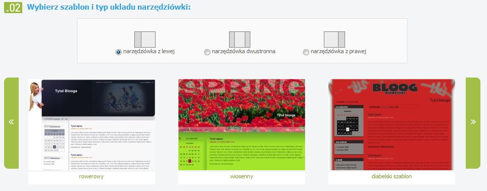 Przykładowy bloog powstał na portalu Wirtualnej Polski. Tworzymy konto pocztowe na tym portalu i prosimy uczniów, by zrobili to samo.