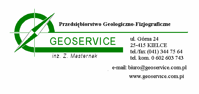 DOKUMENTACJA GEOTECHNICZNA do projektu fundamentów