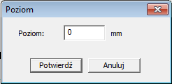 3.3.3.6 Poziom Dodawane obiekty umieszczane są na podłodze lub na obiekcie wskazanym przez kursor myszki. Jednak czasem może pojawić się błąd.