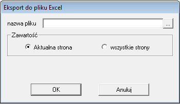 : Export pliku do formatu HTML. W pojawiającym sie oknie wpisz nazwę i określ lokalizacje pliku, a następnie naciśnij Zapisz.