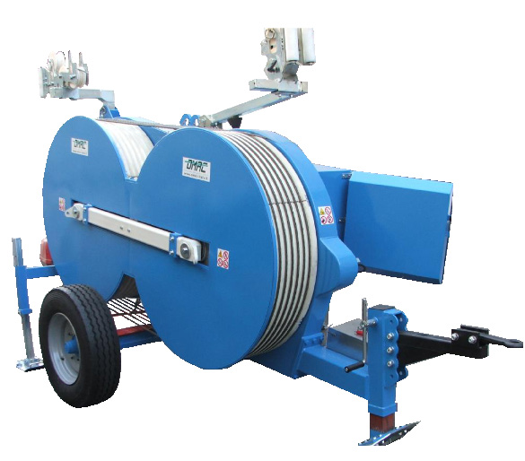 HAMOWNIK HYDRAULICZNY F120.40.2 max 40 kn Hydrauliczny hamownik przeznaczony do napinania jednego lub dwóch przewodów lub kabli światłowodowych.