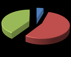 Respondenci najczęściej mieli częściowe problemy z poruszaniem się, (n=35; 54,69%), natomiast 40,62%, (n=26) ankietowanych pozostawało w łóżku i tylko 4,69%, (n=3) stanowiły osoby niezależne, (ryc.