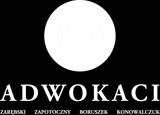 OFERTA OBSŁUGI PRAWNEJ ŚWIADCZONEJ PRZEZ SPÓŁKĘ PARTNERSKĄ ADWOKACI ZARĘBSKI ZAPOTOCZNY BORUSZEK KONOWALCZUK W zespole rodzą się najlepsze rozwiązania Adwokaci Zarębski Zapotoczny Boruszek