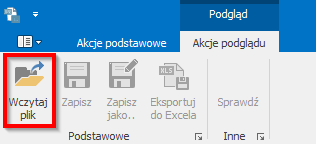 Urząd nazwa Urzędu Skarbowego, Wariant formularza, Domyślny kod waluty, Data wytworzenia JPK, Data od data początkowa okresu pobrania danych, Data do data końcowa okresu pobrania danych.