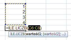 Proste formuły Przycisk Autosumowanie ma także