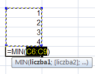 Proste formuły Przycisk