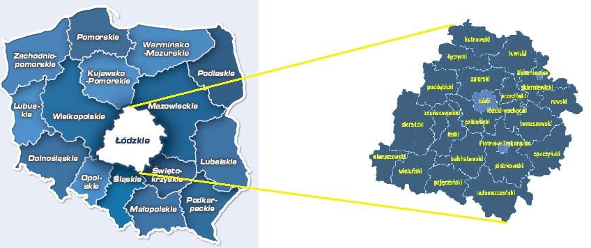 rawskiego. Według danych GUS (2014) powierzchnia gminy wynosi ok. 9293 ha (93 km 2 ). Rycina. 3.