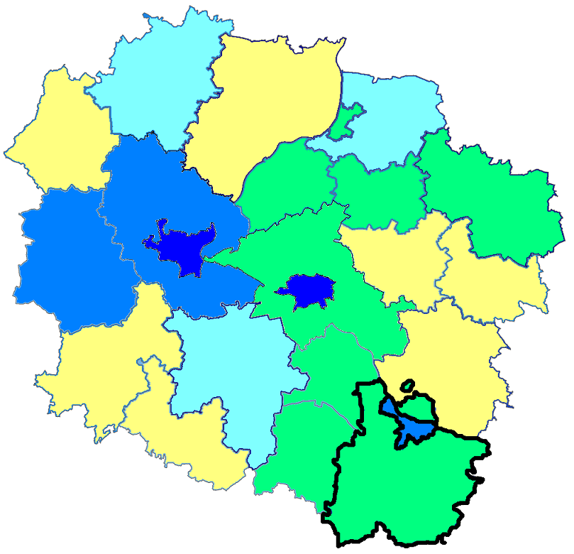 Wykorzystanie środków POIG (wartość dofinansowania UE) w powiatach województwa kujawsko-pomorskiego (ogółem) w złotych 355 818