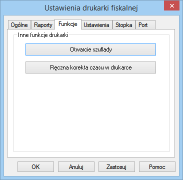 sprawdzić w instrukcji dostarczonej przez producenta drukarki, czy jest ona programowo zgodna z którąś z dostępnych na liście, skontaktować się z serwisem Sage sp. z o. o.. 5.4.2.3.