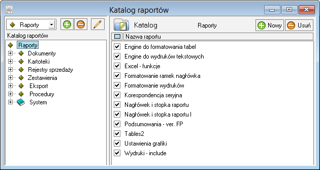 3.3.3.1 Lista Lista służy do przeglądania zawartości wskazanego wyboru lub rodzaju.