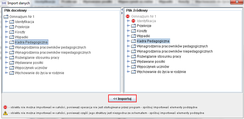 Jak pracować grupowo nad plikiem SIO podczas eksportu danych z programów Optivum? 6/7 5.