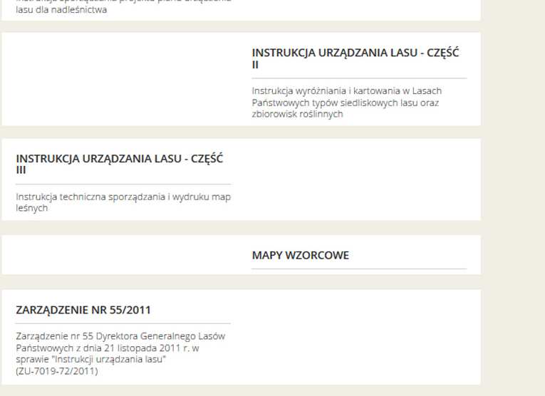 Instrukcja Urządzania Lasu (IUL) Mapy to ważny element planu