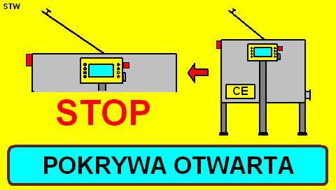 jednym z 8 programów trybu automatycznego i zatrzymanym cyklu (stan STOP), nacisnąć należy przycisk PLUS lub MINUS.