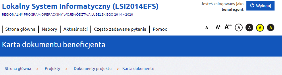 IV. Wniosek o dofinansowanie projektu Wnioski o dofinansowanie projektów w zakresie merytorycznym należy wypełniać zgodnie z Instrukcją wypełniania wniosku o dofinansowanie w