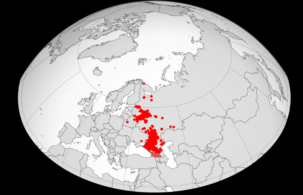 Sytuacja epizootyczna Występowanie ASF w Federacji Rosyjskiej - enzootyczne W latach 2007-2014 w Federacji Rosyjskiej stwierdzono 598 ognisk i