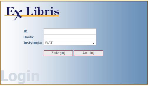 Krok 2 DO PRIMO LOGUJEMY SIĘ W TAKI SAM SPOSÓB JAK DO KATALOGU ONLINE. Login (ID): PESEL Hasło: przy pierwszym logowaniu imię ojca czytelnika z lub bez polskich znaków.