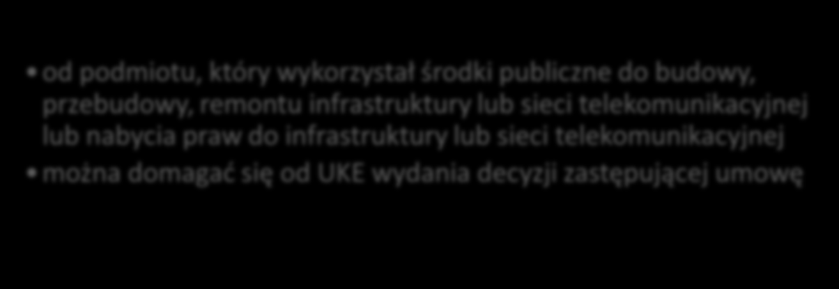 Nowelizacja megaustawy Dostęp do infrastruktury technicznej - rurociągi, kanalizacja, maszty, kanały, komory, studzienki, szafki, budynki i wejścia do budynków, instalacje antenowe, wieże i słupy na