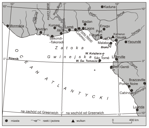 3 Zadanie 6 (0 1 pkt.) Zaznacz poprawne dokończenie zdania: Wszystkie punkty w Polsce mają A. szerokość geograficzną południową i długość geograficzną wschodnią. B.