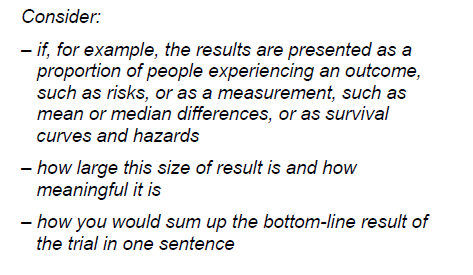 How are the results presented and what is the main