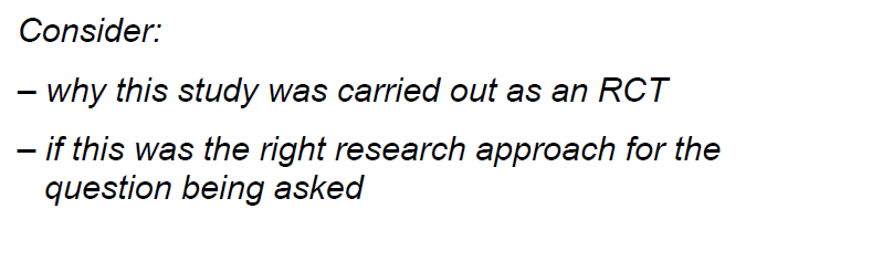 2. Was the assignment of patients to