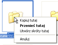 Zaznaczanie, odznaczanie Jednego elementu Wielu leżących obok siebie (lasso, LPM+Shift) Wielu nie leżących obok siebie Wszystkich (Edycja zaznacz wszystko) CTRL +A Wszystkich oprócz kilku