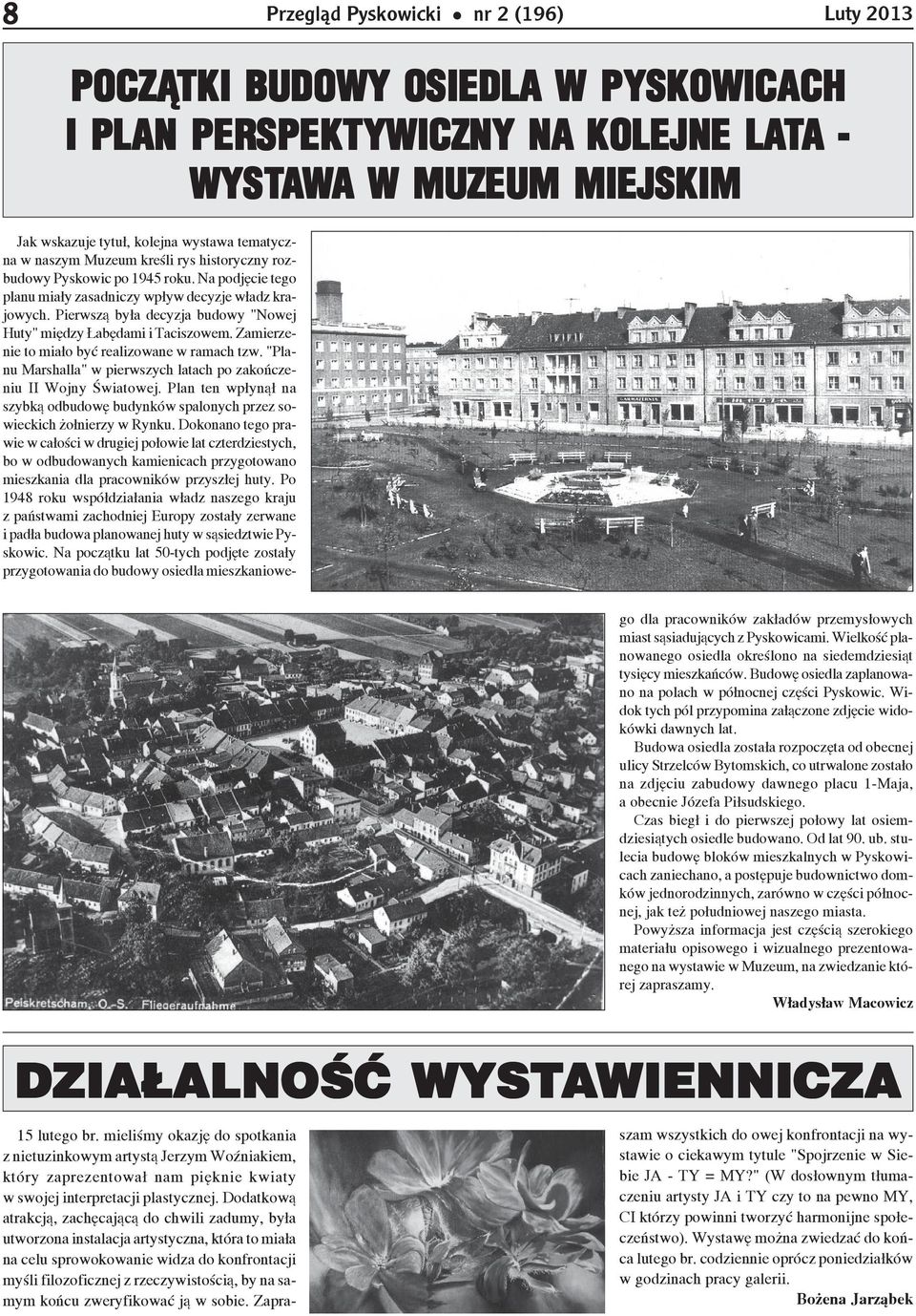 PERSPEKTYWICZNY NA KOLEJNE LATA - WYSTAWA W