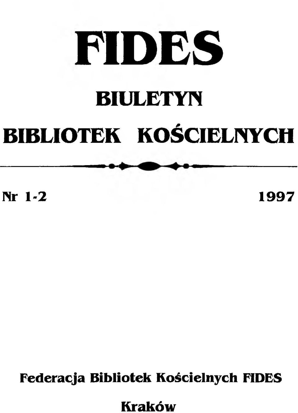Nr 1-2 1997 Federacja