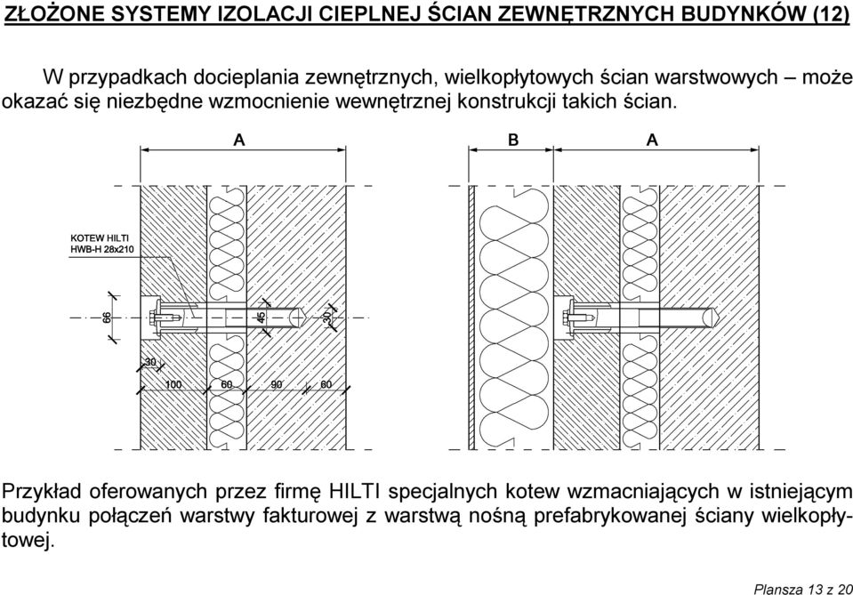 konstrukcji takich ścian.