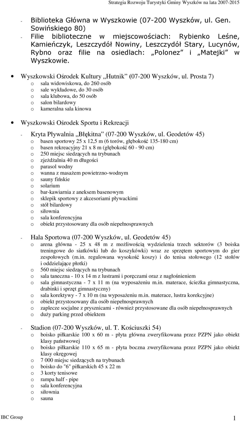 Wyszkwski Ośrdek Kultury Hutnik (07-200 Wyszków, ul.