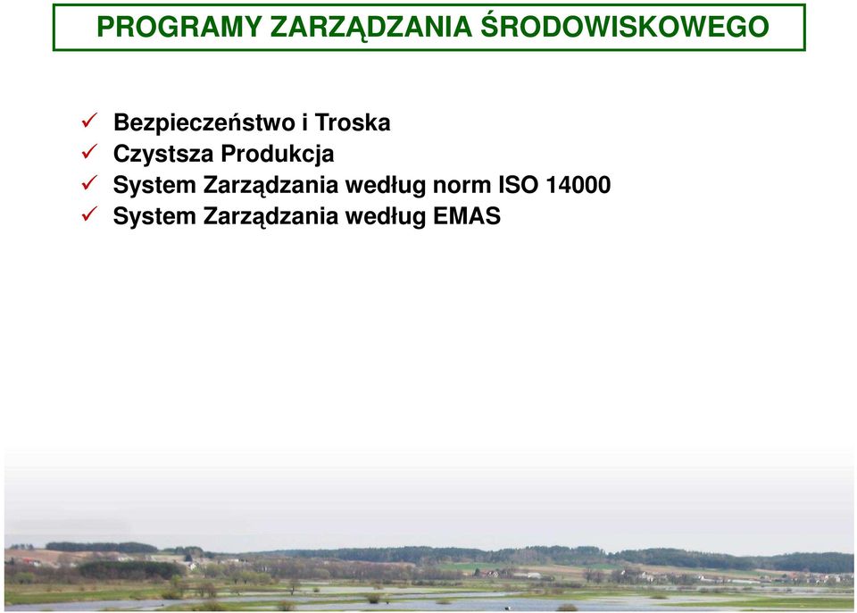 Produkcja System Zarządzania według