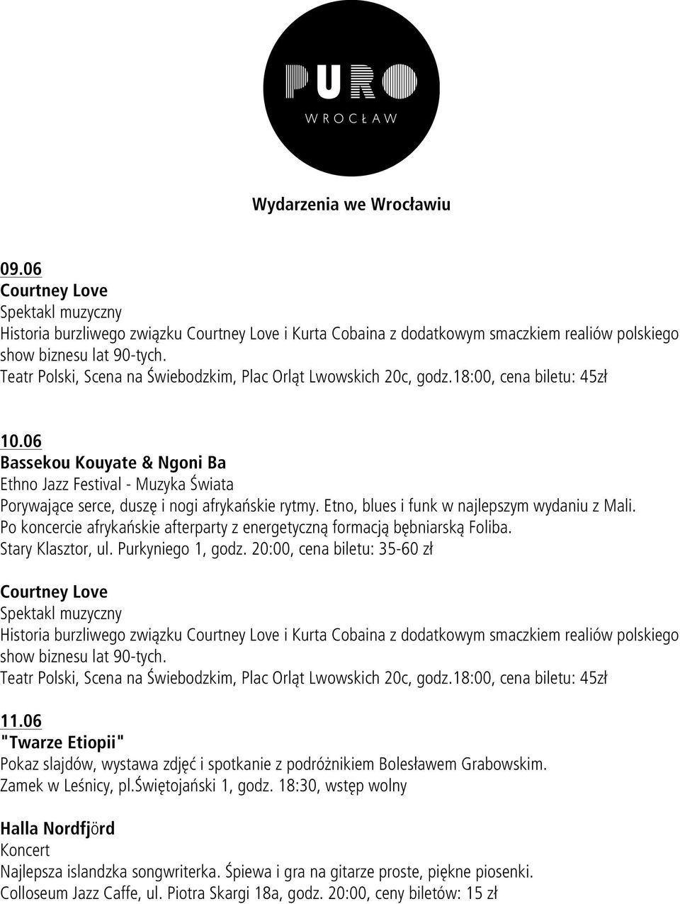 06 Bassekou Kouyate & Ngoni Ba Ethno Jazz Festival - Muzyka Świata Porywające serce, duszę i nogi afrykańskie rytmy. Etno, blues i funk w najlepszym wydaniu z Mali.