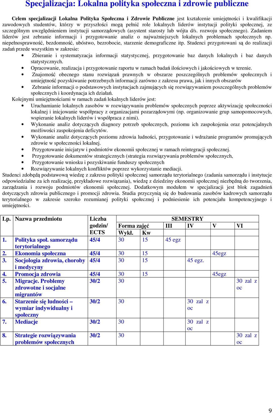 Zadaniem liderów jest zebranie informacji i przygotowanie analiz o najwaŝniejszych lokalnych problemach społecznych np. niepełnosprawność, bezdomność, ubóstwo, bezrobie, starzenie demograficzne itp.
