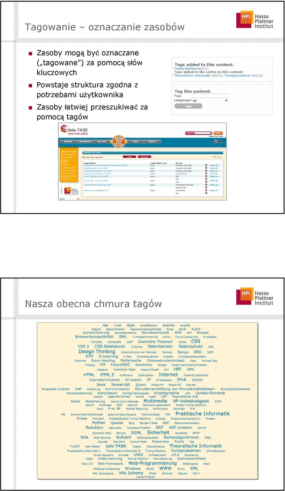 Powstaje struktura zgodna z potrzebami użytkownika