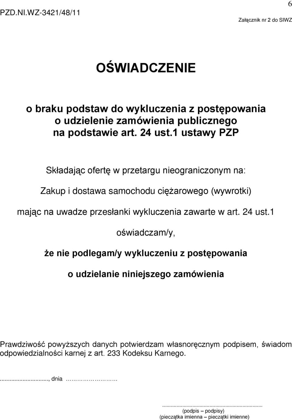 podstawie art. 24 ust.