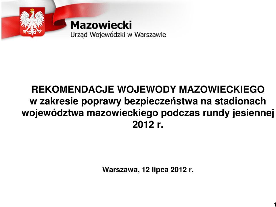 stadionach województwa mazowieckiego
