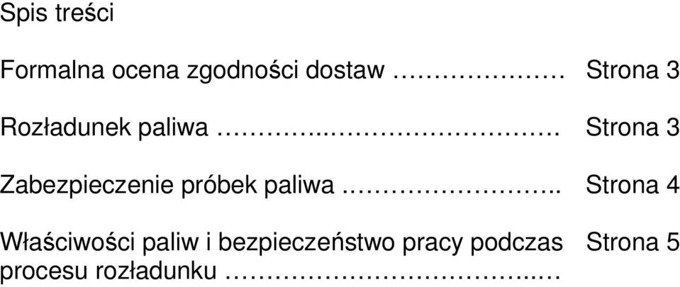 .. Strona 3 Zabezpieczenie próbek paliwa.