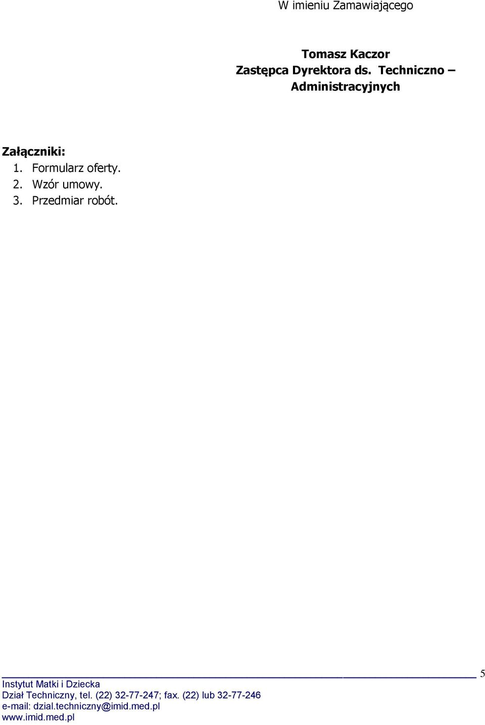 Techniczno Administracyjnych