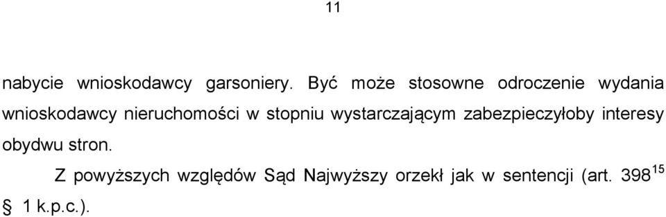 nieruchomości w stopniu wystarczającym zabezpieczyłoby