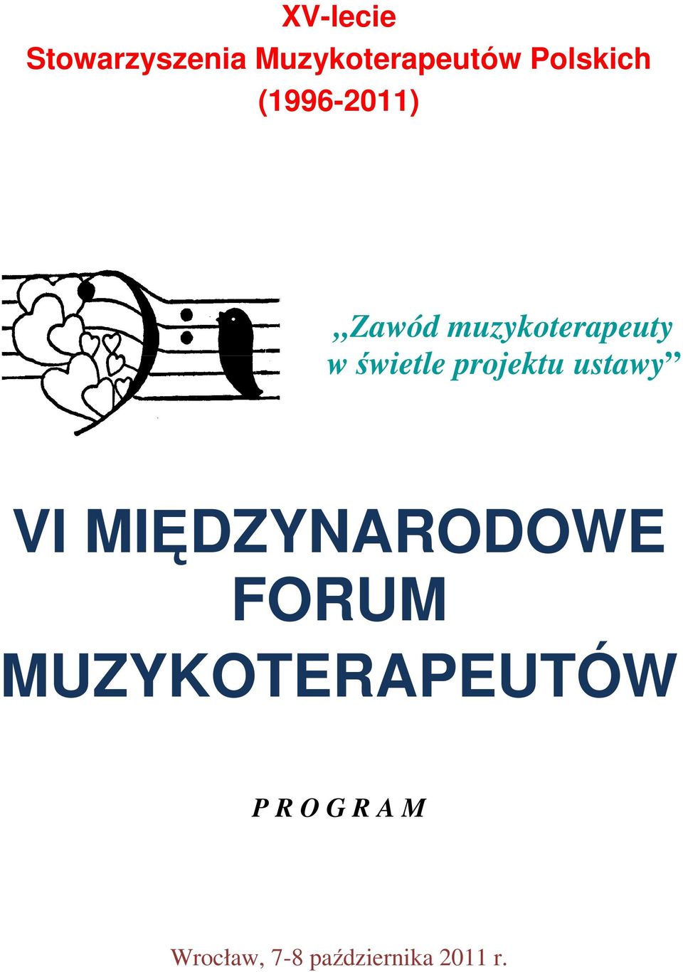 projektu ustawy VI MIĘDZYNARODOWE FORUM