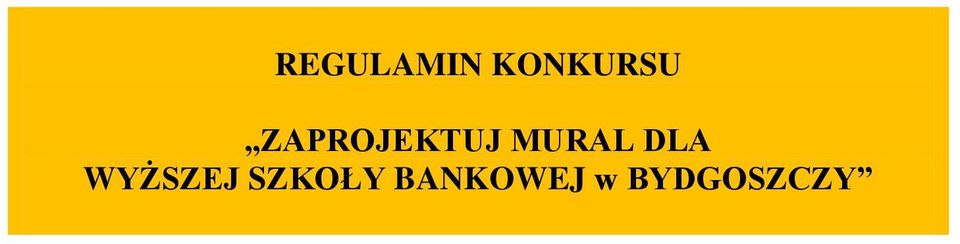 DLA WYŻSZEJ SZKOŁY