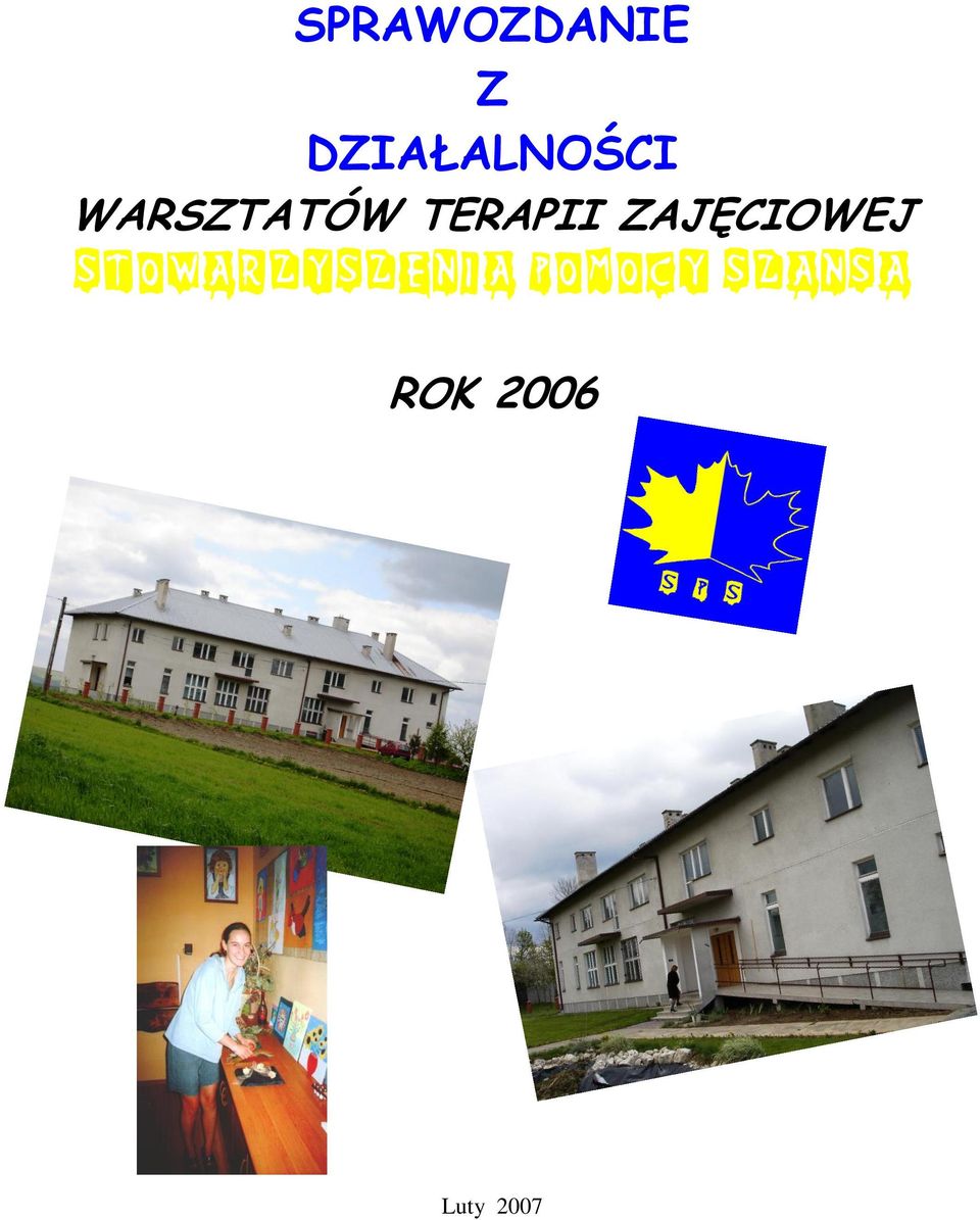 TERAPII ZAJĘCIOWEJ