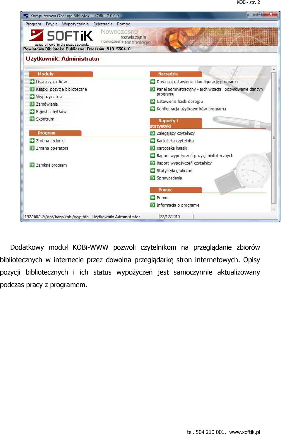 zbiorów bibliotecznych w internecie przez dowolna przeglądarkę