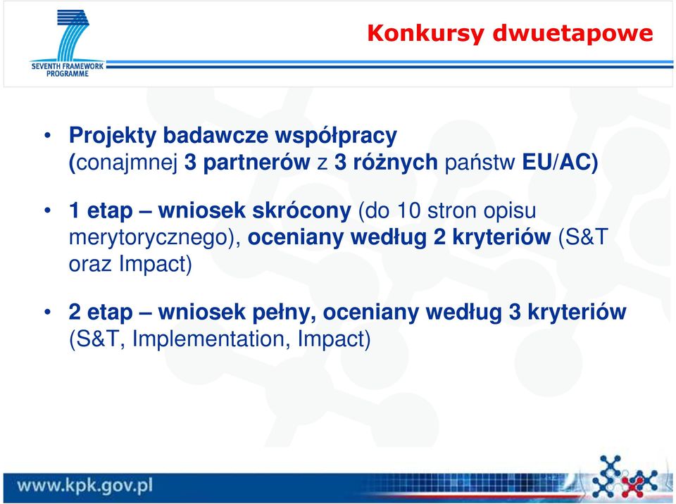 stron opisu merytorycznego), oceniany według 2 kryteriów (S&T oraz